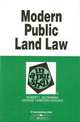 Modern Public Land Law in a Nutshell (Nutshell Series), Robert L. Glicksman, George Cameron Coggins 