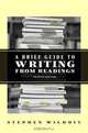 Brief Guide to Writing from Readings, A (4th Edition), Stephen Wilhoit 