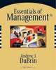 Essentials of Management, Andrew J. DuBrin 