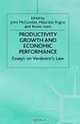 Productivity Growth and Economic Performance: Essays on Verdoorn