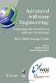 Advanced Software Engineering: Expanding the Frontiers of Software Technology: IFIP 19th World Computer Congress, First International Workshop on Advanced ... Federation for Inform, 