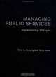 Managing Public Services, Tony L. Doherty, Terry Horne 