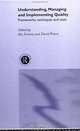 Understanding and Implementing Quality, Jiju Antony, David Preece, Jiju Anthony 