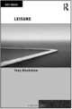 Leisure (Key Ideas), Tony Blackshaw 
