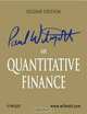 Paul Wilmott on Quantitative Finance 3 Volume Set, Paul Wilmott 