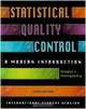 Introduction To Statistical Quality Control, Douglas C. Montgomery 