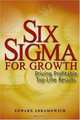 Six Sigma for Growth: Driving Profitable Top-Line Results, Edward Abramowich 