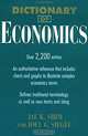 Dictionary of Economics, Jae K. Shim, Joel G. Siegel 
