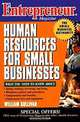 Entrepreneur Magazine: Human Resources for Small Businesses, William Sullivan 