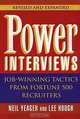 Power Interviews: Job-Winning Tactics from Fortune 500 Recruiters, Revised and Expanded Edition, Neil M. Yeager, Lee Hough 