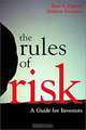 The Rules of Risk: An Investor
