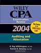 Wiley CPA Examination Review 2004, Auditing and Attestation (Wiley Cpa Examination Review. Auditing), Patrick R. Delaney, O. Ray Whittington 
