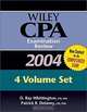 Wiley CPA Examination Review 2004, 4 Volume Set, Patrick R. Delaney, O. Ray Whittington 