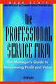 The Professional Service Firm : The Manager