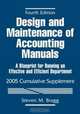 Design and Maintenance of Accounting Manuals, 2005 Cumulative Supplement : A Blueprint for Running an Effective and Efficient Department, Steven M. Bragg 