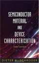 Semiconductor Material and Device Characterization, Dieter K. Schroder 