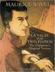 La Valse for Two Pianos : The Composer