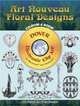 Art Nouveau Floral Designs CD-ROM and Book, Marty Noble 