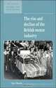 The Rise and Decline of the British Motor Industry (New Studies in Economic and Social History, 24), Roy Church 