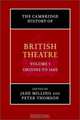 The Cambridge History of British Theatre: Volume 1, Origins to 1660 (The Cambridge History of British Theatre), 
