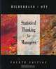 Statistical Thinking for Managers, David Hildebrand, R. Lyman Ott 