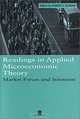 Readings in Applied Microeconomic Theory: Market Forces and Solutions (Blackwell Readings in Contemporary Economics), Robert E. Kuenne, Robert Kuenne 