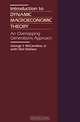Introduction to Dynamic Macroeconomic Theory: An Overlapping Generations Approach, George T. McCandless 