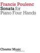 Francis Poulenc: Sonata for Piano, Four Hands or Two Pianos, 