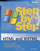 HTML and XHTML Step by Step (Step By Step (Microsoft)), Faithe Wempen 