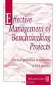 Effective Management of Benchmarking Projects, 