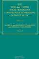 Viola Da Gamba Society Index of Manuscripts Containing Consort Music, Andrew Ashbee, Robert Thompson and Jonathan Wainwright 