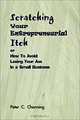 Scratching Your Entrepreneurial Itch: Or How to Avoid Losing Your Ass in a Small Business, Peter C. Channing 