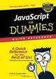 JavaScript for Dummies Quick Reference, Emily A. Vander Veer 