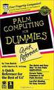 Palm Computing for Dummies Quick Reference, Tom Barich 
