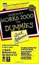 Microsoft Works 2000 for Dummies Quick Reference, Bjoern-Erik Hartsfvang, Stuart J. Stuple 