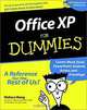 Office XP for Dummies, Wallace Wang 