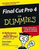 Final Cut Pro 4 for Dummies, Helmut Kobler, Chad Fahs 