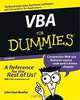 VBA for Dummies, John Paul Mueller 