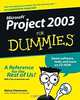 Microsoft Project 2003 for Dummies, Nancy Stevenson 