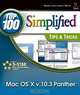 Mac OS X v. 10.3 Panther: Top 100 Simplified Tips & Tricks, Mark L. Chambers, Erick Tejkowski 