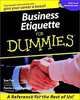 Business Etiquette for Dummies, Sue Fox 