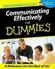 Communicating Effectively for Dummies, Marty Brounstein 