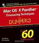 Mac OS X Panther Timesaving Techniques for Dummies, Larry Ullman, Marc Liyanage 