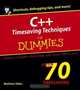 C++ Timesaving Techniques For Dummies (For Dummies (Computer/Tech)), Matthew Telles 