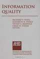 Information Quality (Advances in Management Information Systems), Richard Y. Wang 