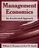 Management Economics: An Accelerated Approach, William G. Forgang, Karl W. Einolf 