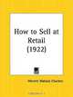 How to Sell at Retail, Werrett Wallace Charters 