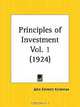 Principles of Investment, Part 1, John Emmett Kirshman 