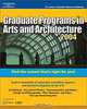 Graduate Programs in Arts and Architecture 2004 (Peterson