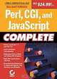 Perl, CGI, and JavaScript Complete, 2nd Edition, Sybex 